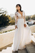 Sparkly wedding dress Sexy pearl dress